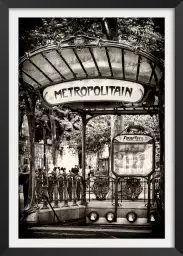 Métropolitain paris - affiches paris