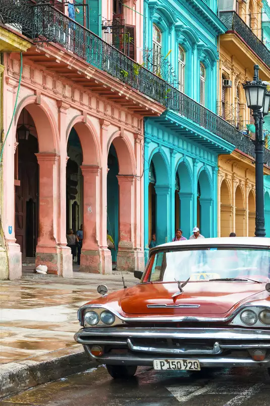 Cuba - tableau ville