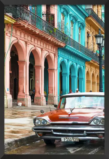 Cuba - tableau ville