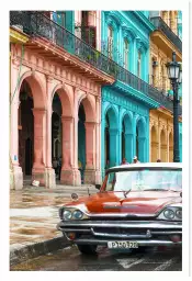Cuba - tableau ville