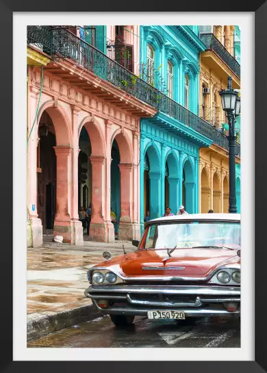 Cuba - tableau ville