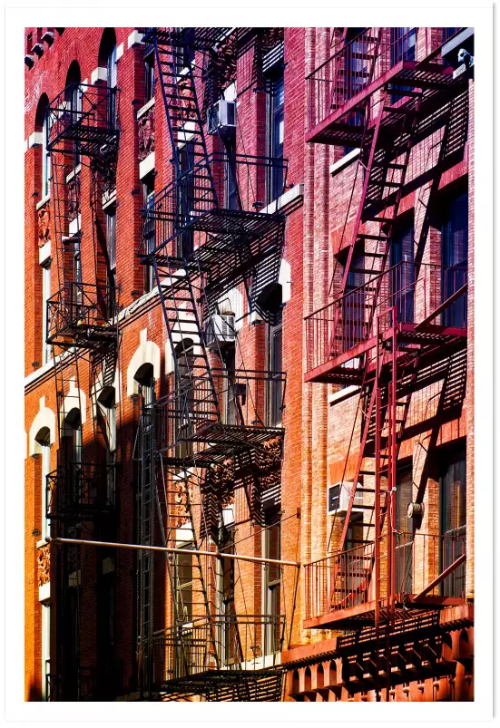West side story - affiche architecture