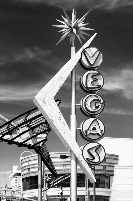 Vegas vintage - tableau ville