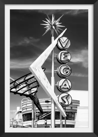 Vegas vintage - tableau ville