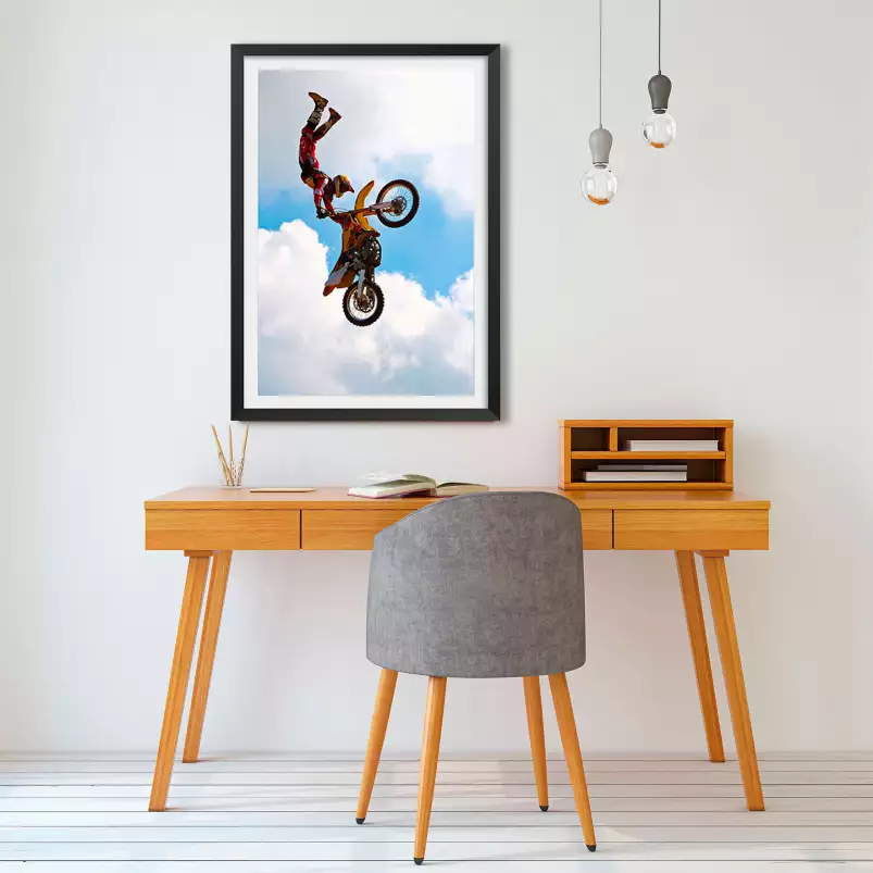 Motocross - poster moto
