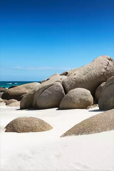 Plage du bout du monde - tableau mer