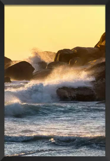 Bruit de vagues - tableau mer