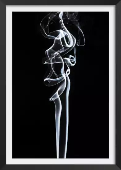 White smoke - poster design