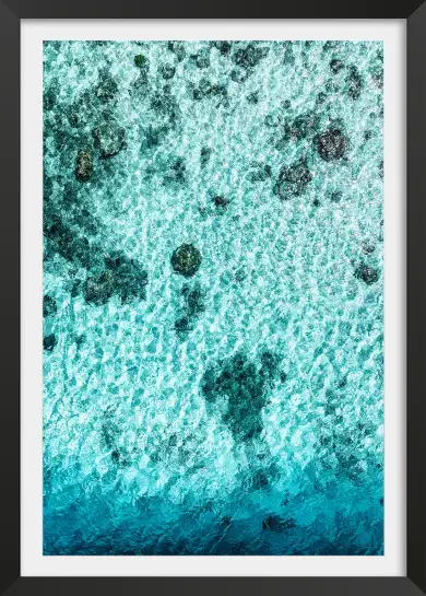 Fond marin infini - tableau mer