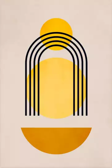 Bauhaus n°5 - tableau art géométrique