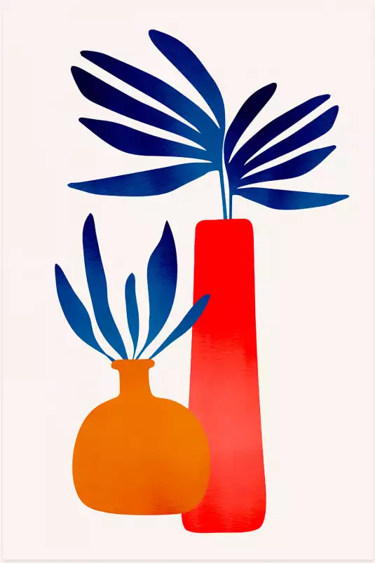 Plante en conte de fée - affiche scandinave