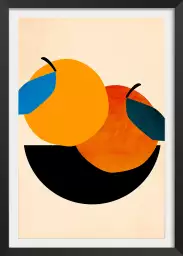 Sphère fruitée - affiche fruits