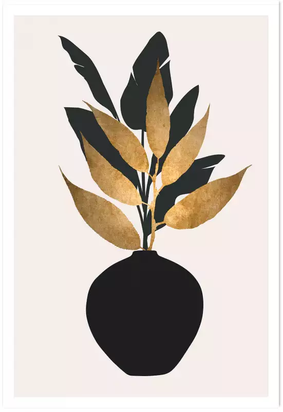 Poterie et séchées - poster minimaliste