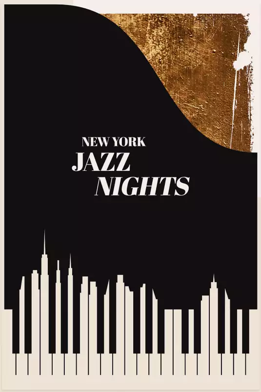 New york jazz night - affiche citation