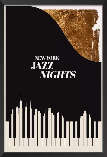 New york jazz night - affiche citation