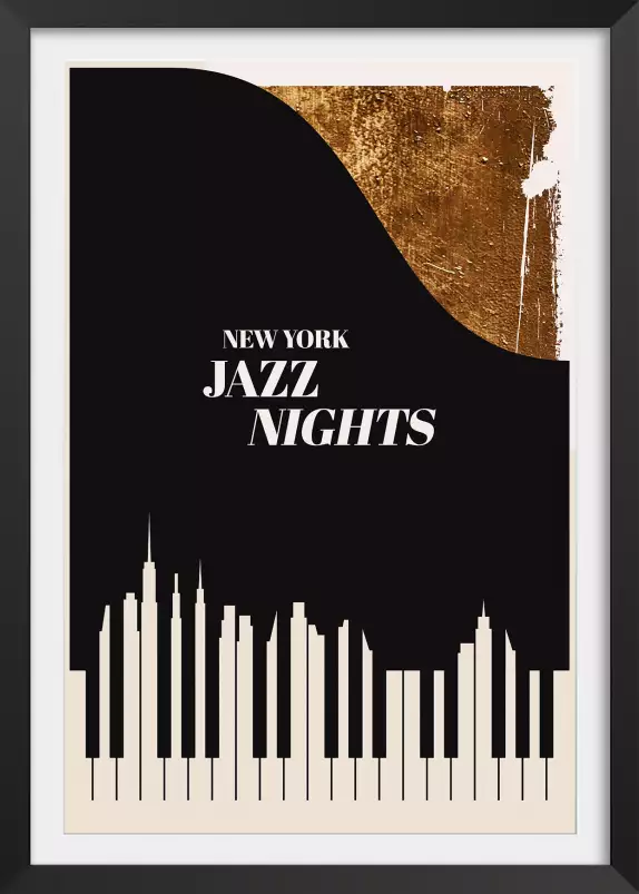 New york jazz night - affiche citation