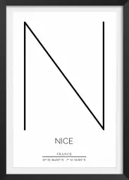 N nice - poster ville