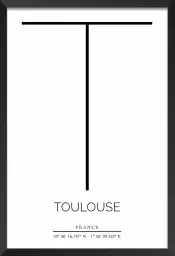 T toulouse - poster ville