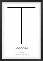 T toulouse - poster ville