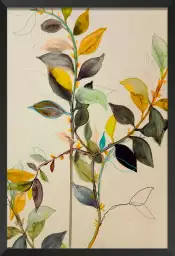 Willow m20 - tableau peinture fleurs