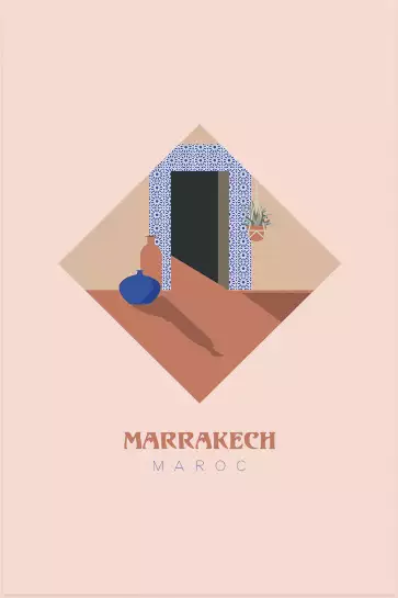 Marrakech Maroc - tableau oriental