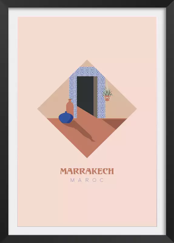 Marrakech Maroc - tableau oriental