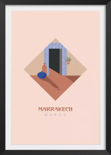 Marrakech Maroc - tableau oriental