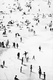 Plages californiennes - poster mer