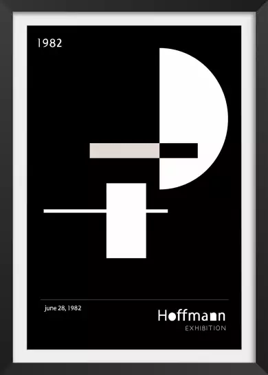 Exposition hoffmann - tableau art contemporain