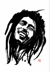 Bob Marley - affiche célébrité