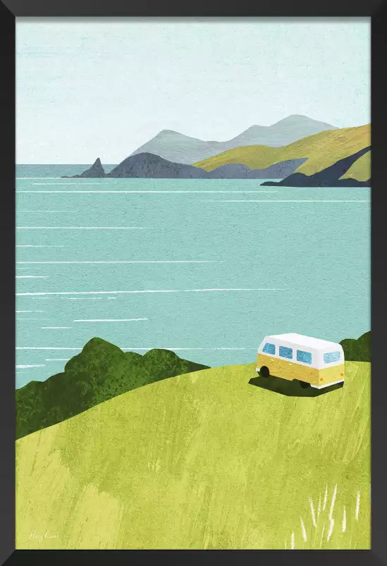 Van life - affiche neo vintage