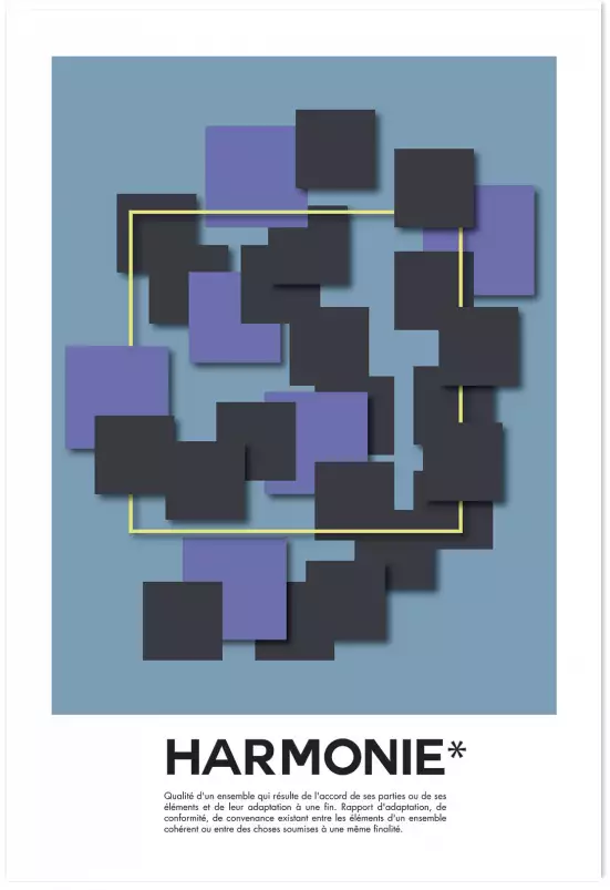 Harmonie - tableau 3d