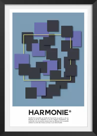 Harmonie - tableau 3d