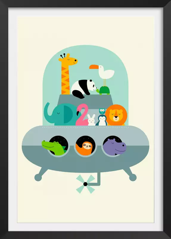 Ovni noah's ark - poster enfant