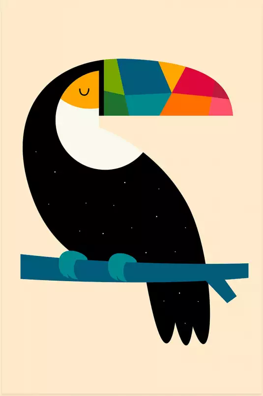 Toucan - poster enfant