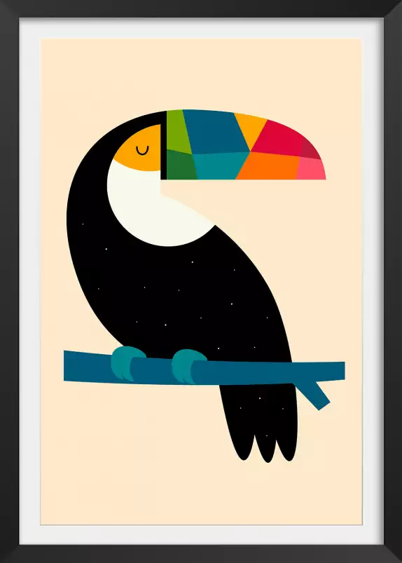 Toucan - poster enfant