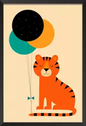 Circus tiger - poster enfant