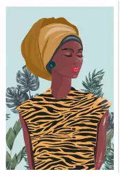 Jamaican girl - tableau contemporain