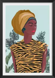 Jamaican girl - tableau contemporain