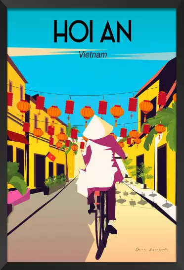 Hoi an Vietnam - affiche de voyage