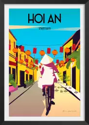 Hoi an Vietnam - affiche de voyage