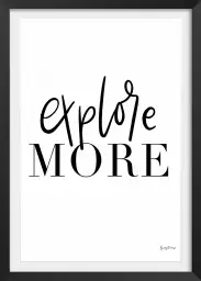 Explore more - affiche citations