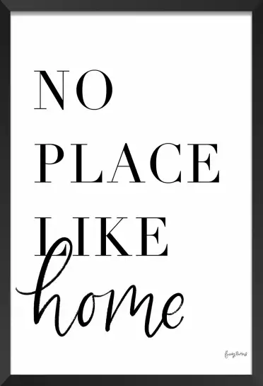 No place like home - poster citation