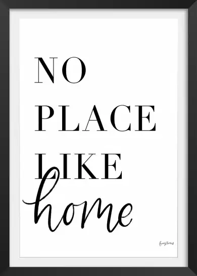 No place like home - poster citation