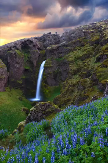 Voyage en Islande - poster paysage nature