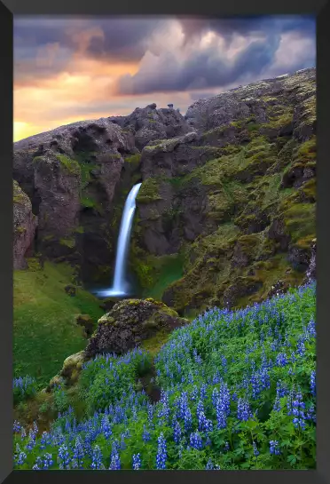 Voyage en Islande - poster paysage nature