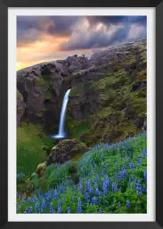 Voyage en Islande - poster paysage nature