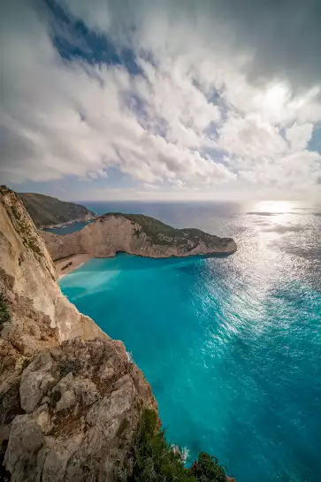 Bleu méditerranéen - grece paysage