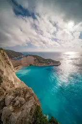 Bleu méditerranéen - grece paysage