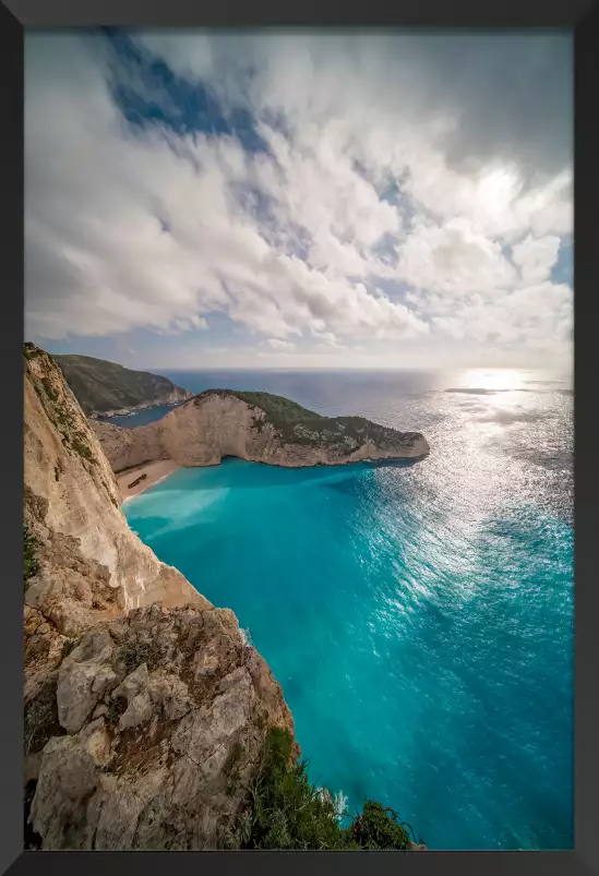 Bleu méditerranéen - grece paysage